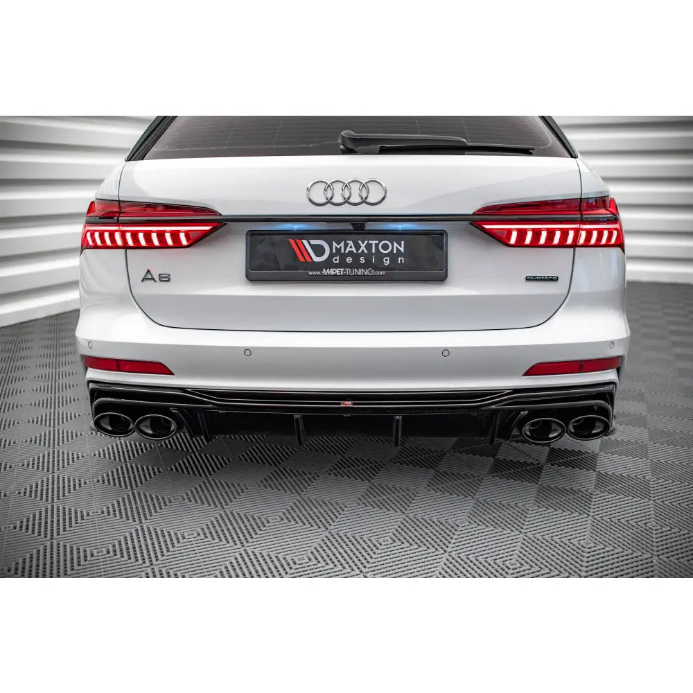 Diffuser med Eksosattrapp Audi S6 / A6 S-line C8