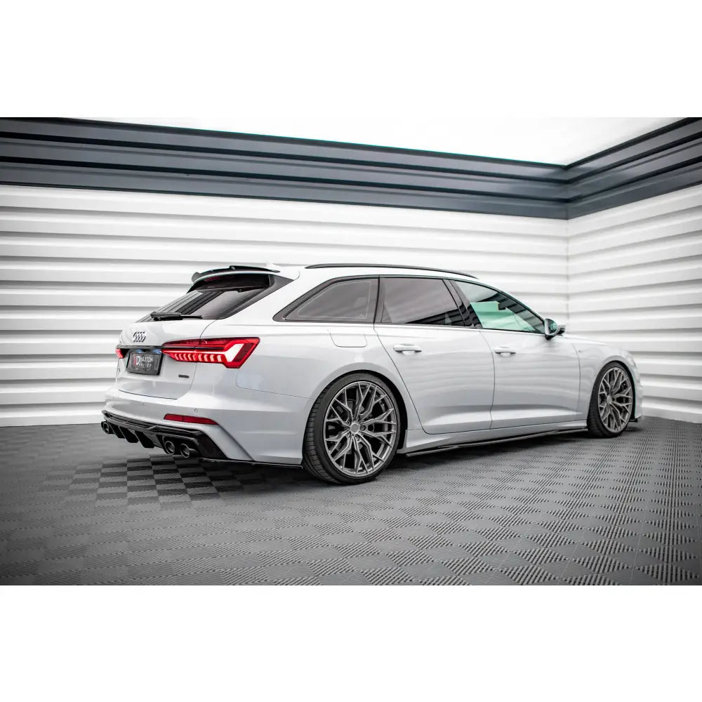 Diffuser med Eksosattrapp Audi S6 / A6 S-line C8