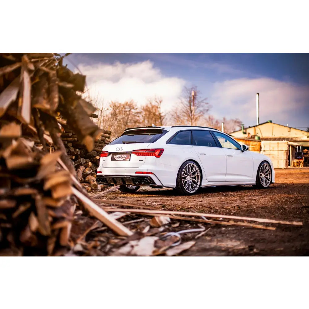 Diffuser med Eksosattrapp Audi S6 / A6 S-line C8