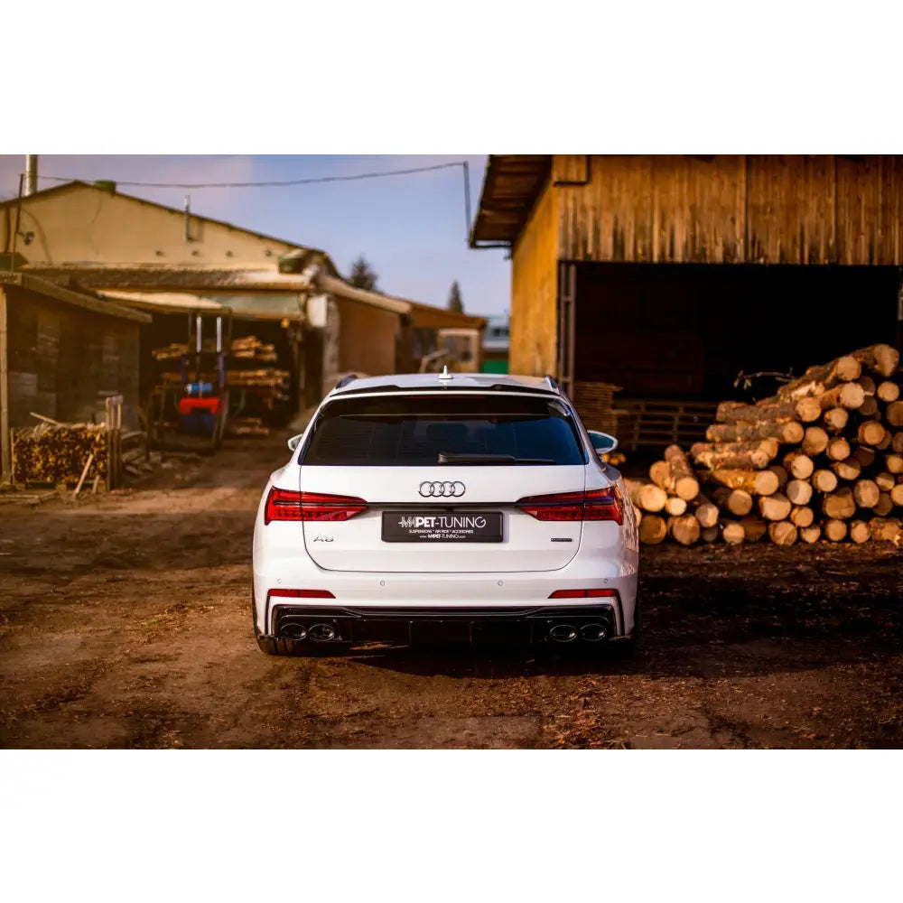 Diffuser med Eksosattrapp Audi S6 / A6 S-line C8