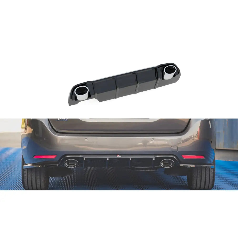 Diffuser med Eksosattrapp Peugeot 308 Sw Mk2 Facelift