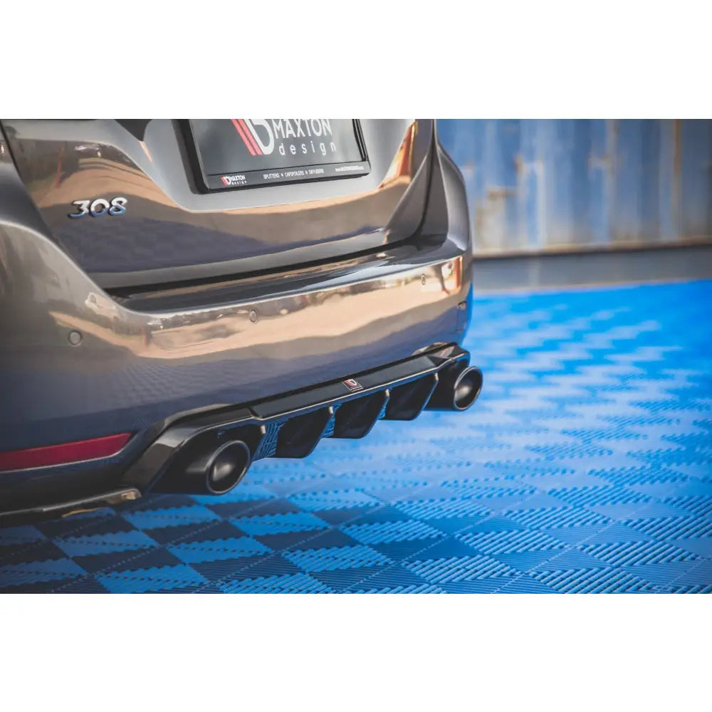 Diffuser med Eksosattrapp Peugeot 308 Sw Mk2 Facelift