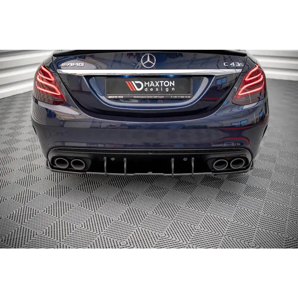 Diffuser Mercedes C-klasse W205 18-21 Sedan 43 Facelift - Street Pro