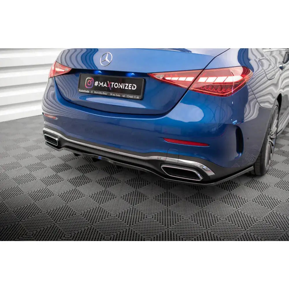 Diffuser Mercedes C-klasse W206 21- Amg-line - Central Rear Splitter