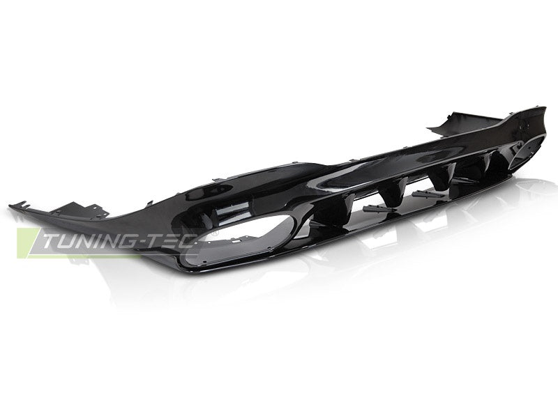 Diffuser Mercedes CLA W118 2019–2023 svart finish nærbilde av design