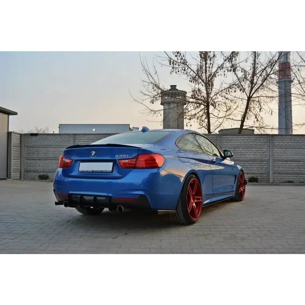 Diffuser Racing Bmw 4 F32 M-pack 13-