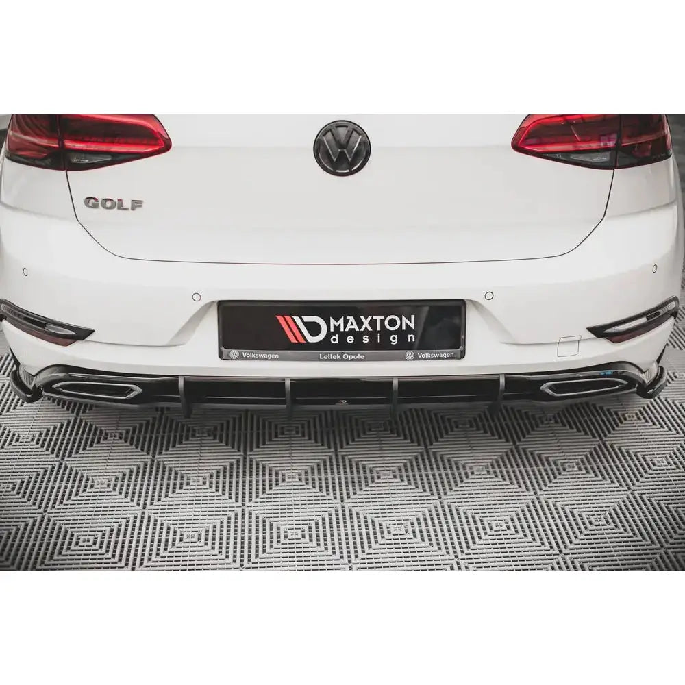 Diffuser Racing Street Pro Volkswagen Golf R-line Mk 7 Facelift 17-19