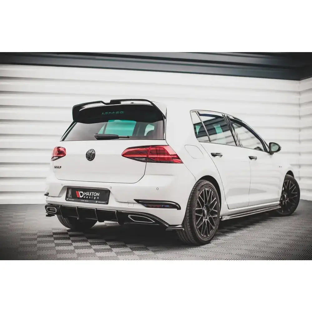 Diffuser Racing Street Pro Volkswagen Golf R-line Mk 7 Facelift 17-19