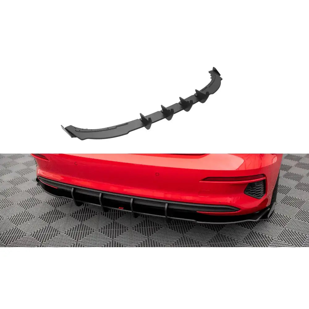 Diffuser (rear Valance) Street Pro + Flaps - Audi A3 Sportback 8y 20-