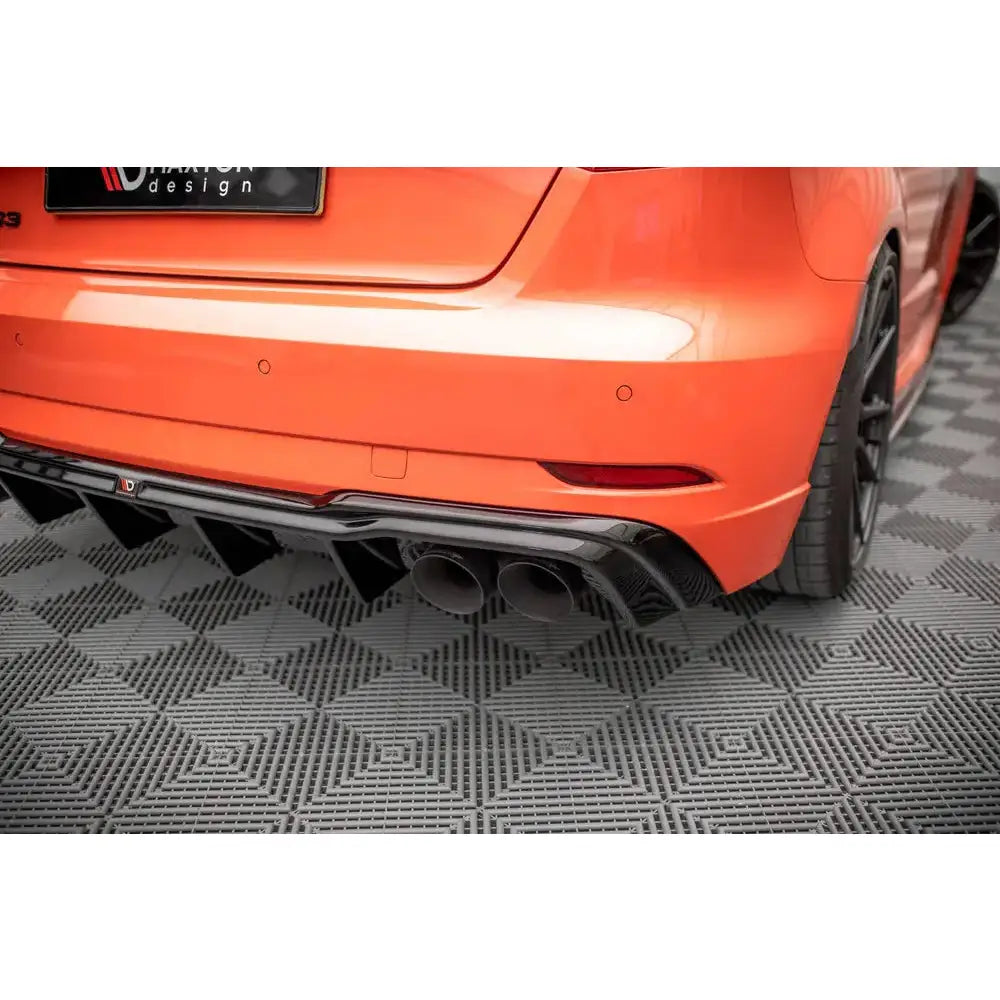 Diffuser (rear Valance) V.2 - Audi Rs3 8v Facelift 17-