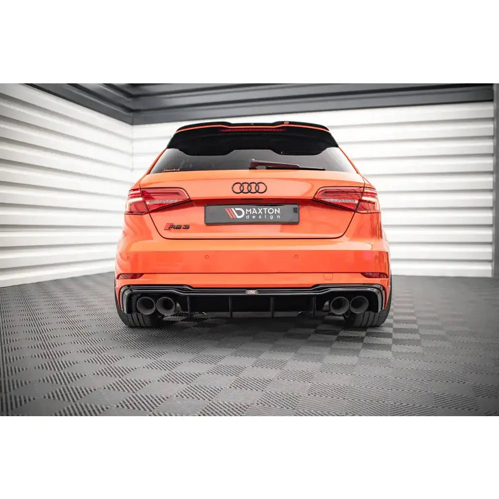 Diffuser (rear Valance) V.2 - Audi Rs3 8v Facelift 17-