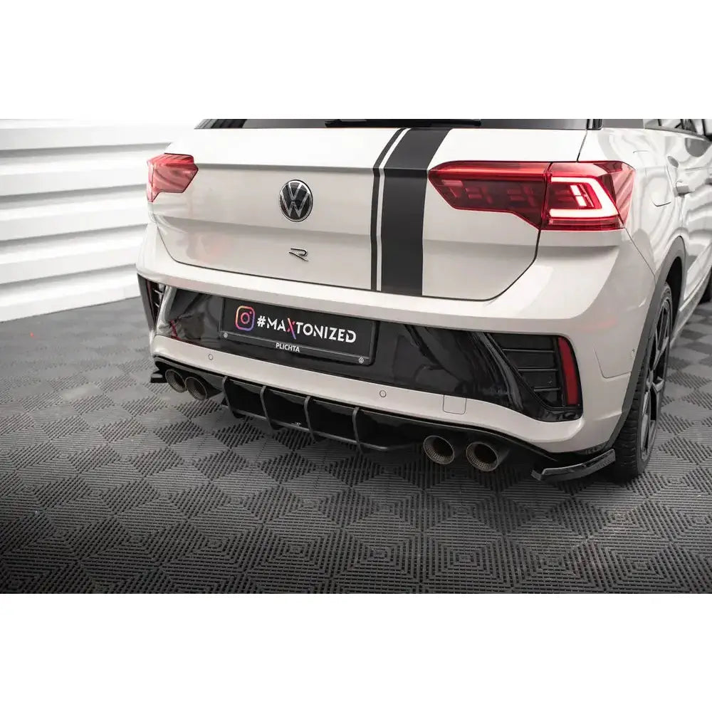 Diffuser Street Pro Vw T-roc r Mk1 Facelift
