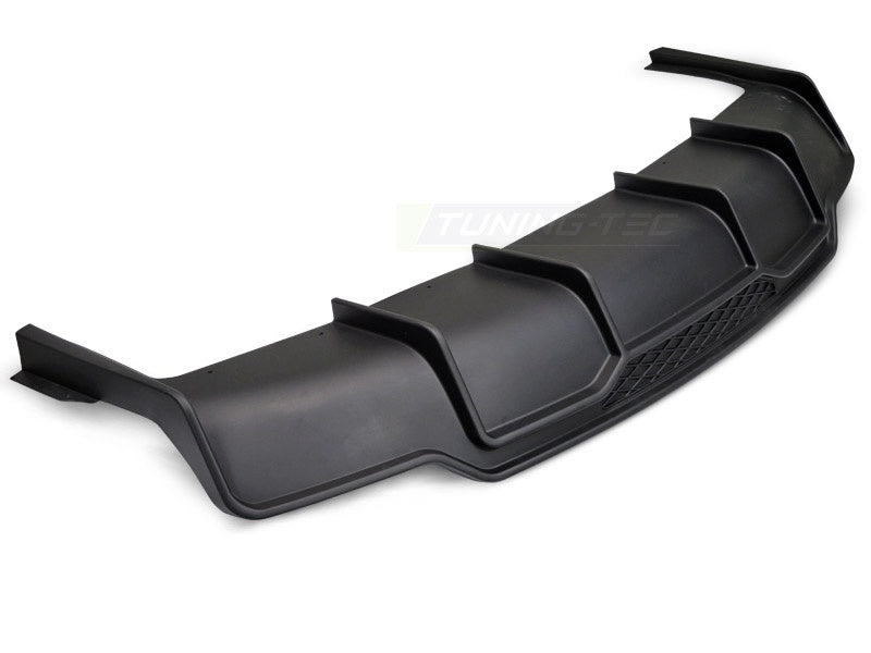 Sport Style diffuser for Tesla Model 3 nærbilde av design og overflate