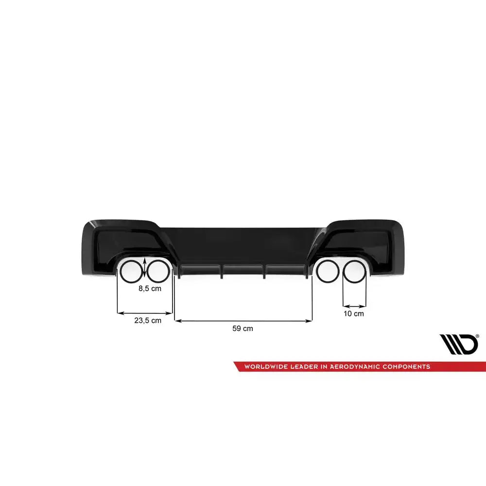 Diffuser V.2 Bmw M135i F20 11-15