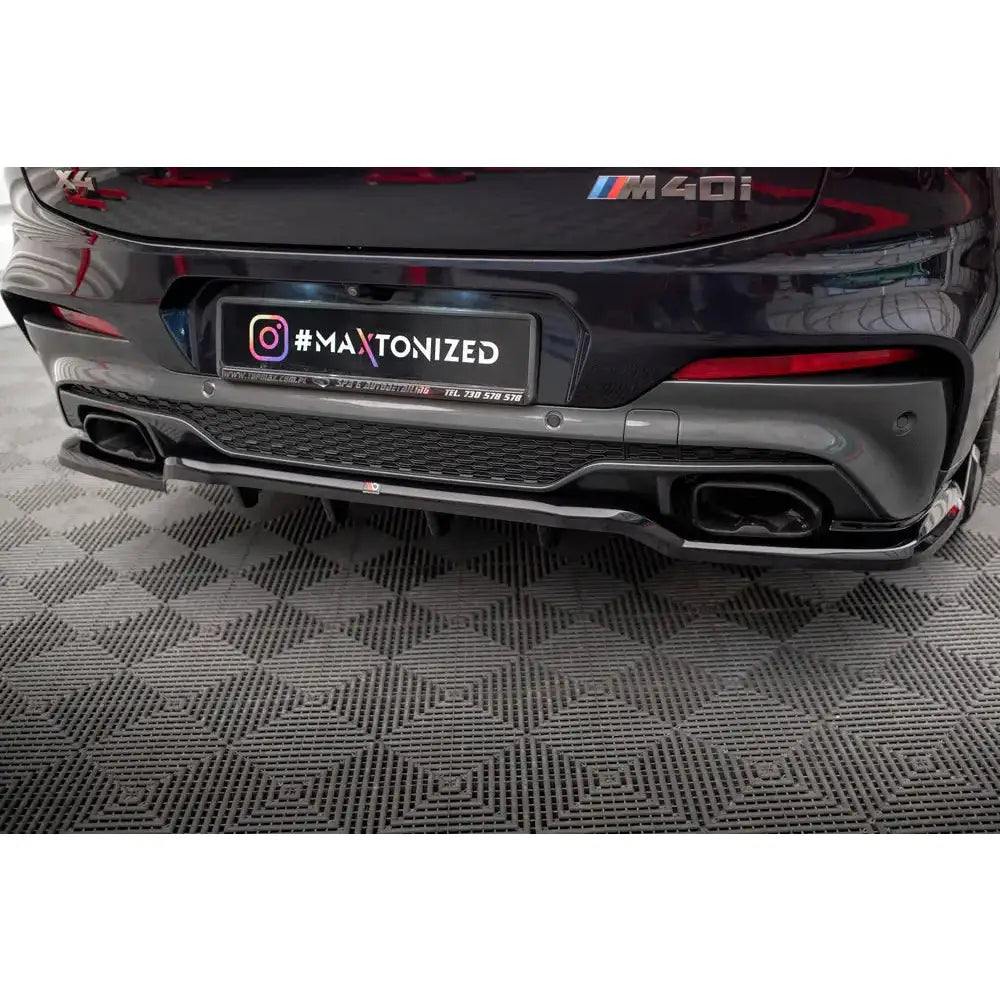 Diffuser V.2 Bmw X4 M-pack G02