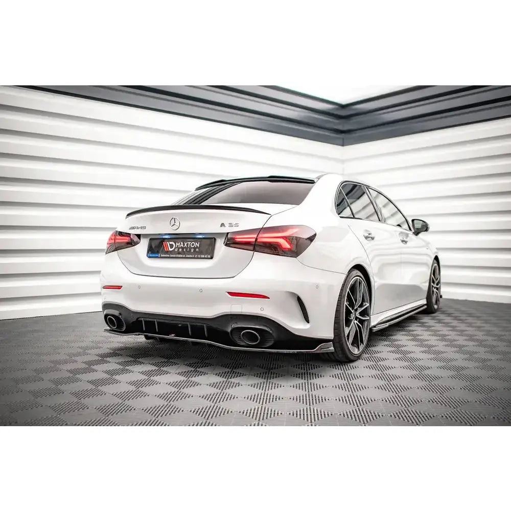 Diffuser V.2 - Mercedes a 35 Amg Sedan V177 18-