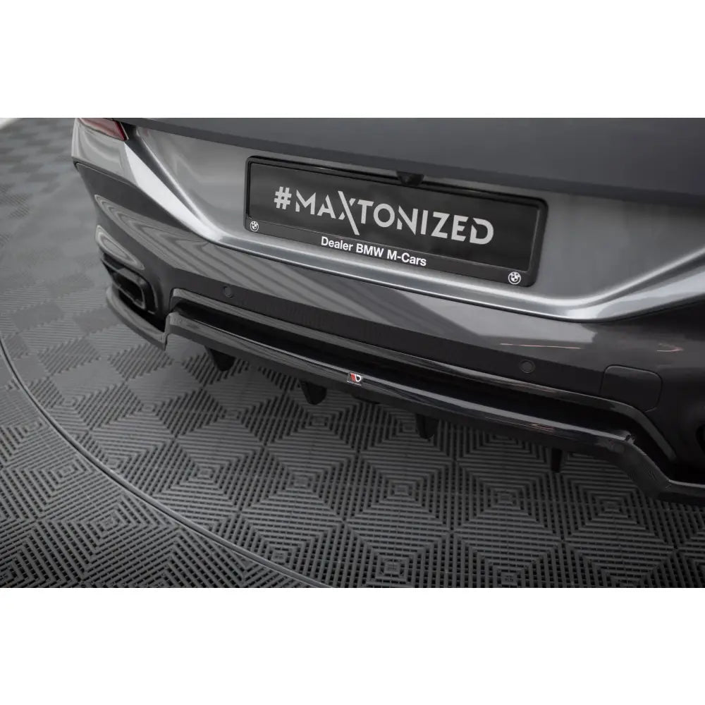 Diffuser V1 BMW X6 M-Pack G06 Facelift komplett sett innhold