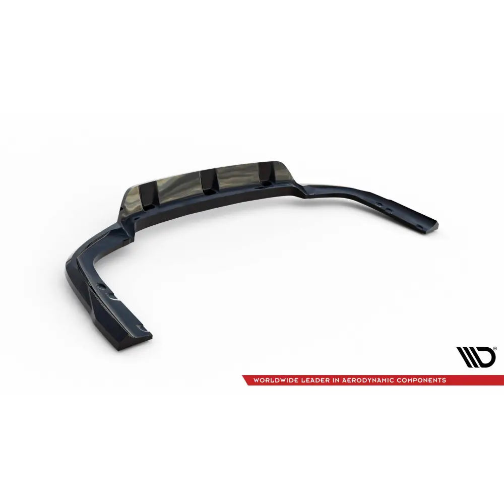 Diffuser V1 BMW X6 M-Pack G06 Facelift baksiden og festepunkter