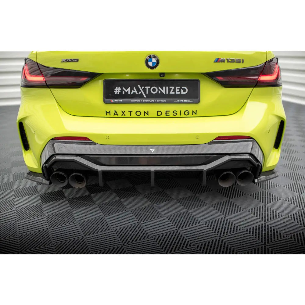 Diffuser V1 med Milltek Sport Exhaust Bmw 1 F40 M135i