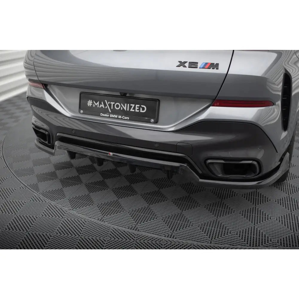 Diffuser V2 Bmw X6 M-pack G06 Facelift