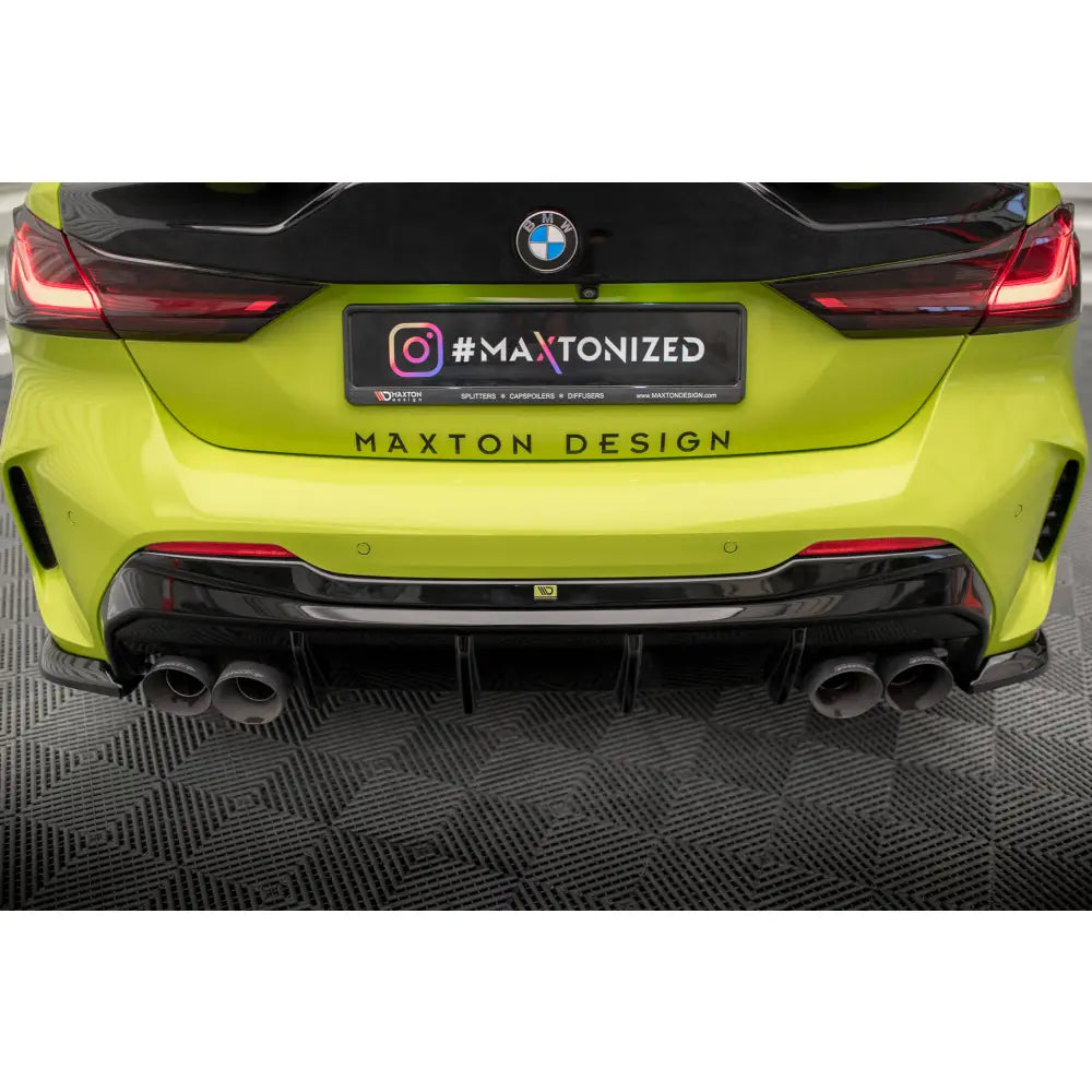 Diffuser V3 med Milltek Sport Bmw 1 F40 M-pack/ M135i