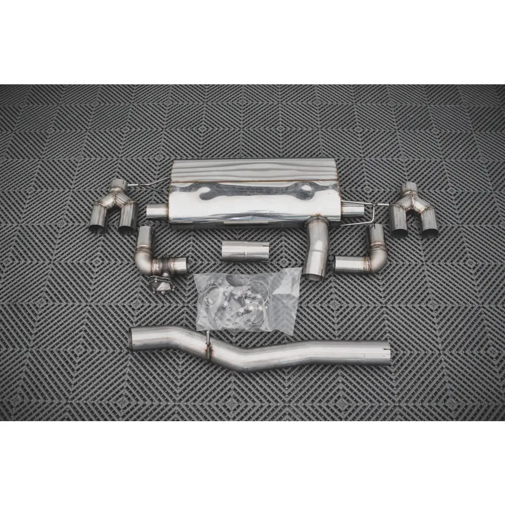 Diffuser V3 med Milltek Sport Bmw 1 F40 M-pack/ M135i