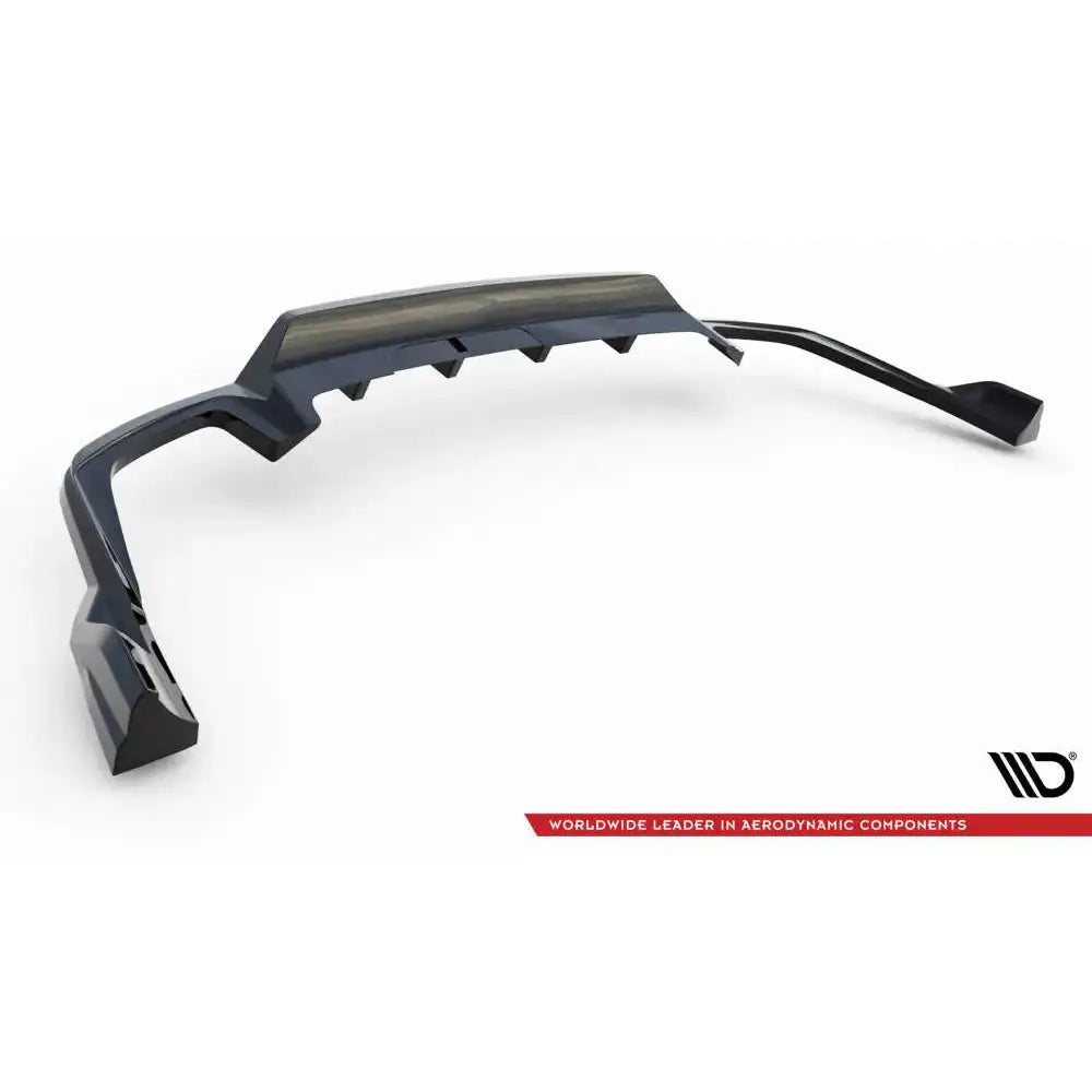 Diffuser Volvo Xc60 21- R-design Mk2 Facelift - Central Rear Splitter