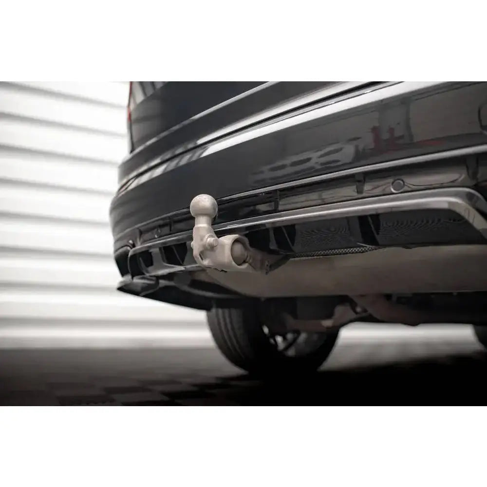 Diffuser Volvo Xc90 19- R-design Mk2 Facelift - Central Rear Splitter