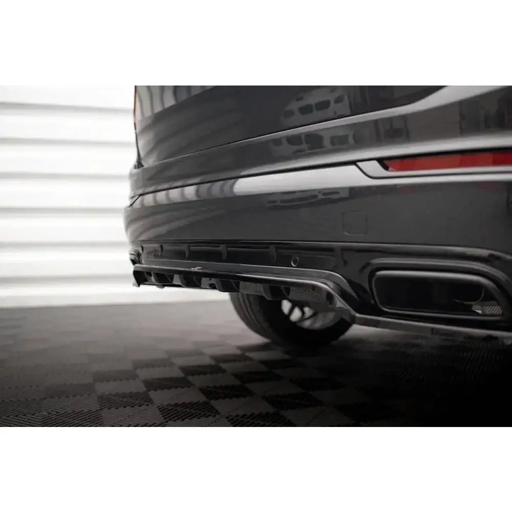 Diffuser Volvo Xc90 19- R-design Mk2 Facelift - Central Rear Splitter