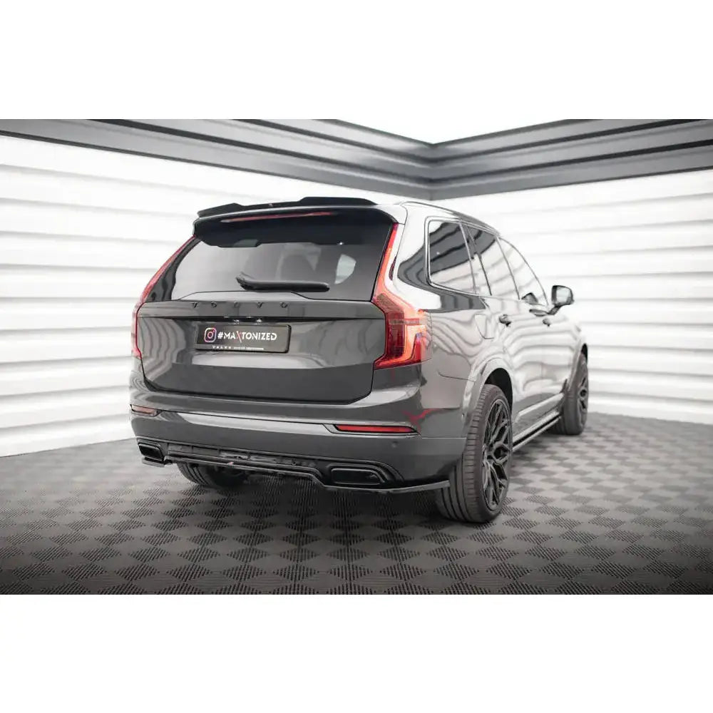 Diffuser Volvo Xc90 19- R-design Mk2 Facelift - Central Rear Splitter