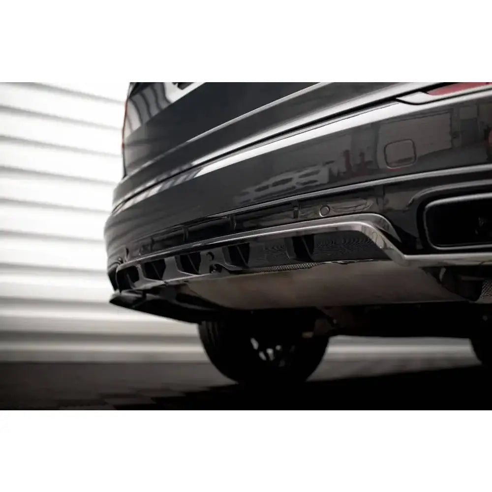 Diffuser Volvo Xc90 19- R-design Mk2 Facelift - Central Rear Splitter