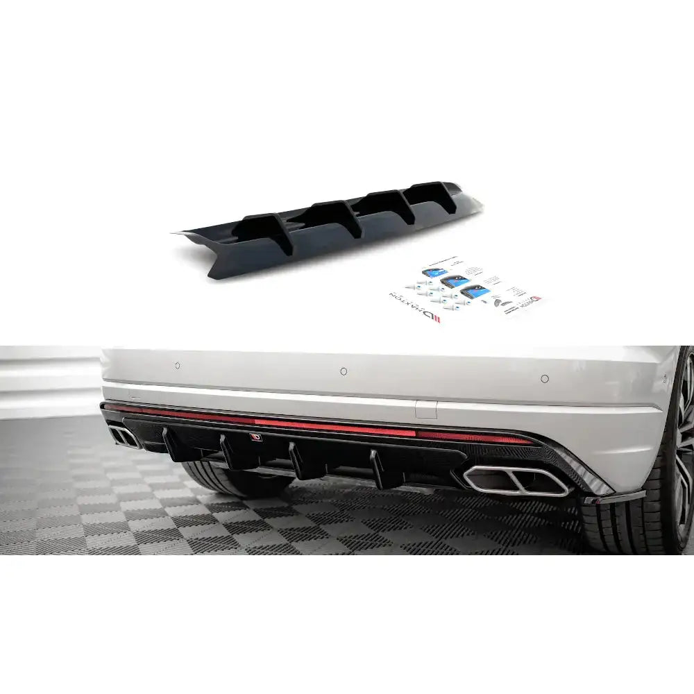 Diffuser Vw Touareg R-line Mk3 18-