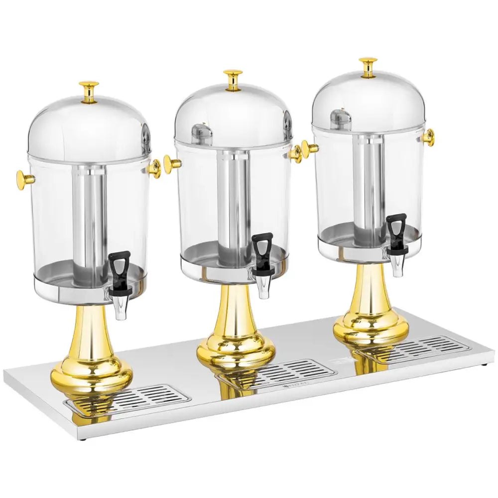 Dispenser Avkjølende Buffékran for Juice og Drikker 3 x 8 l