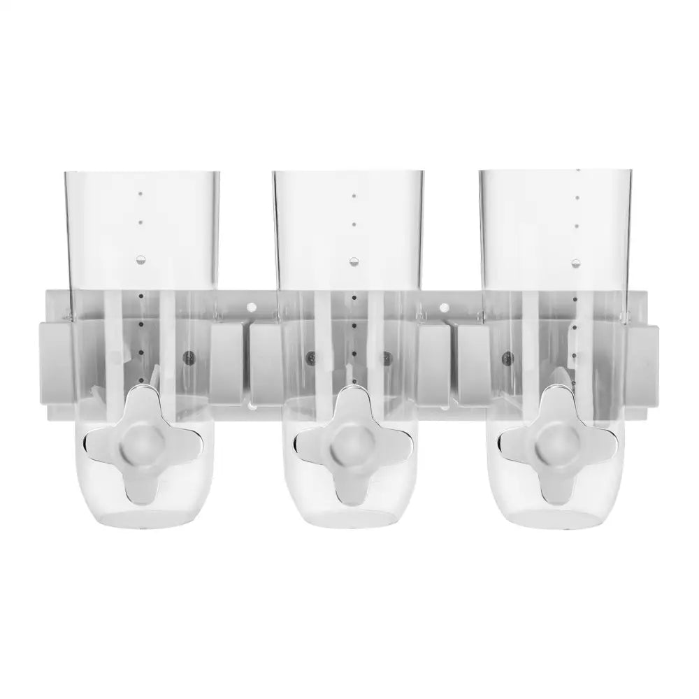 Dispenser for Dry Products-3 x 1.5l-bakelser og Muesli-svart