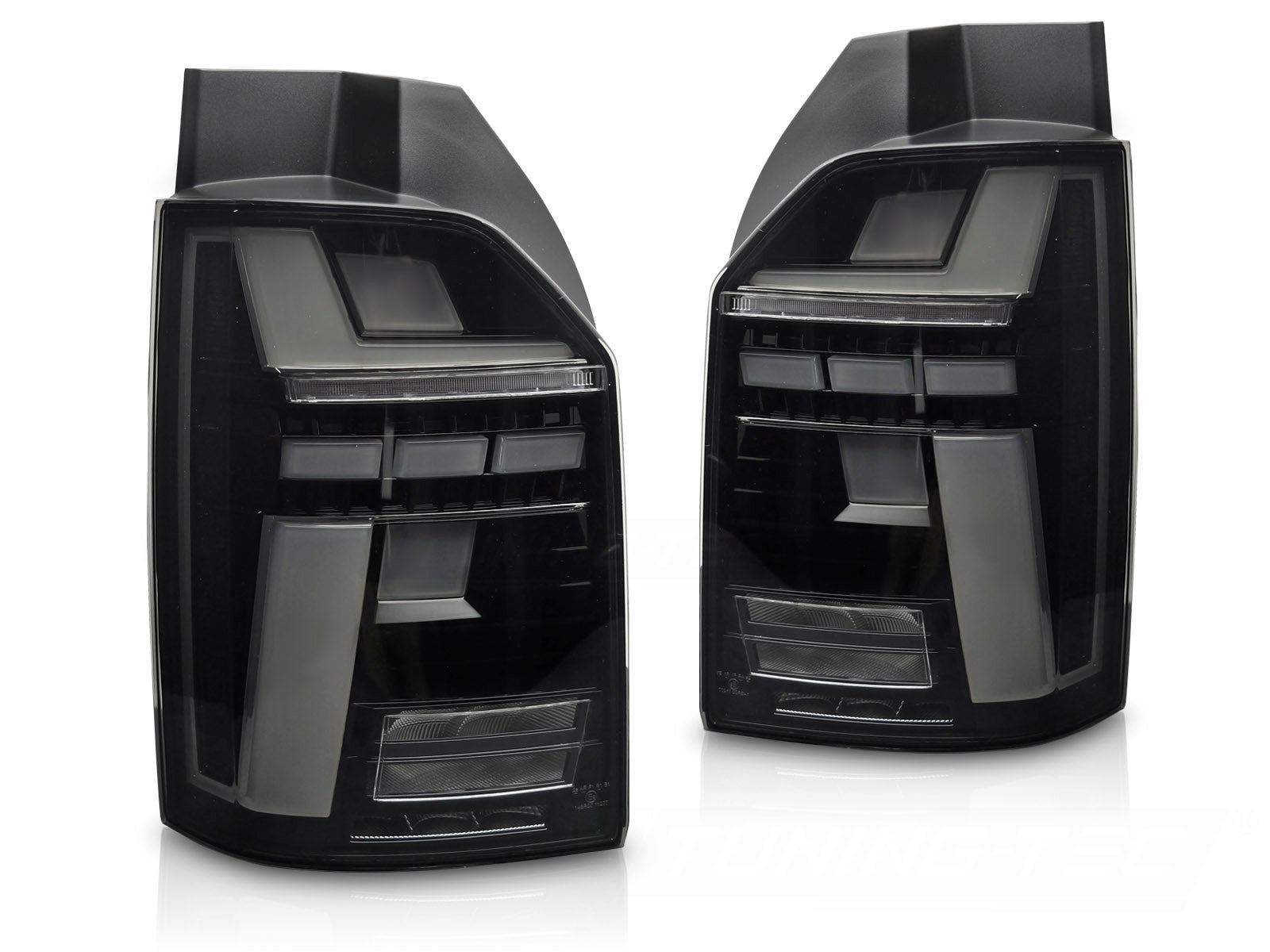 Baklykter VW T6 15–19 / T6.1 20–24 Led, røyk, dynamisk blink - LDVWX1