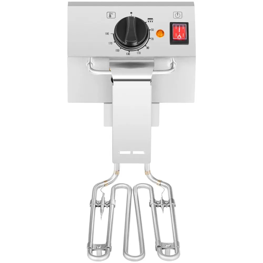 Dobbel Elektrisk Friterte med Termostat fra Ego 2x4l