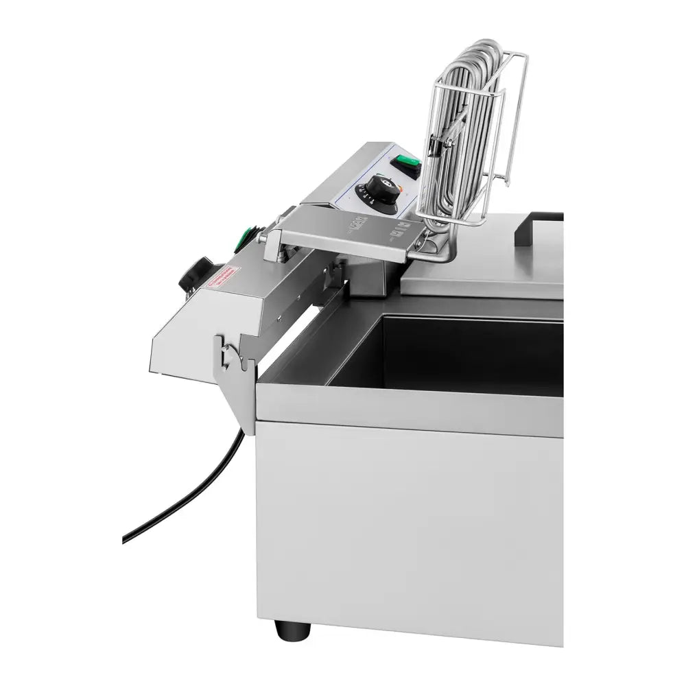 Dobbel Elektrisk Gastronomisk Fritteuse med Kran