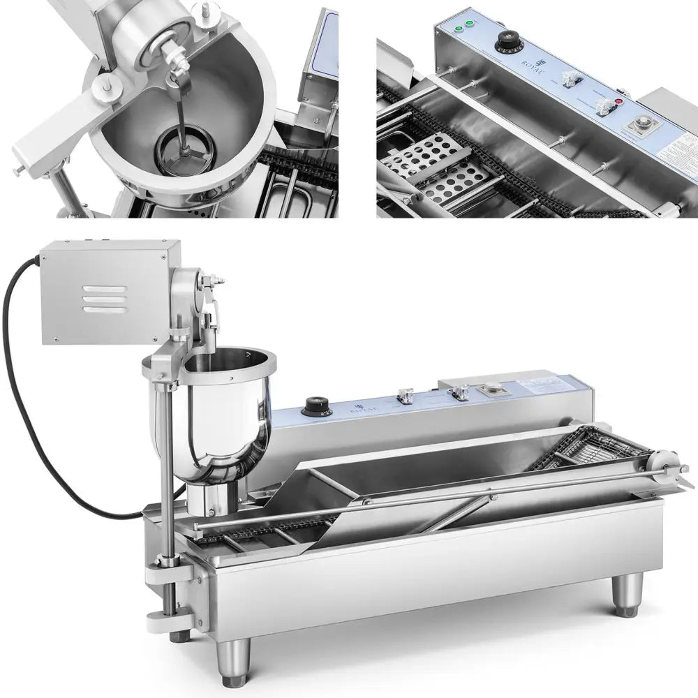 Dobbel Høyeffektiv Donutmaskin av Rustfritt Stål