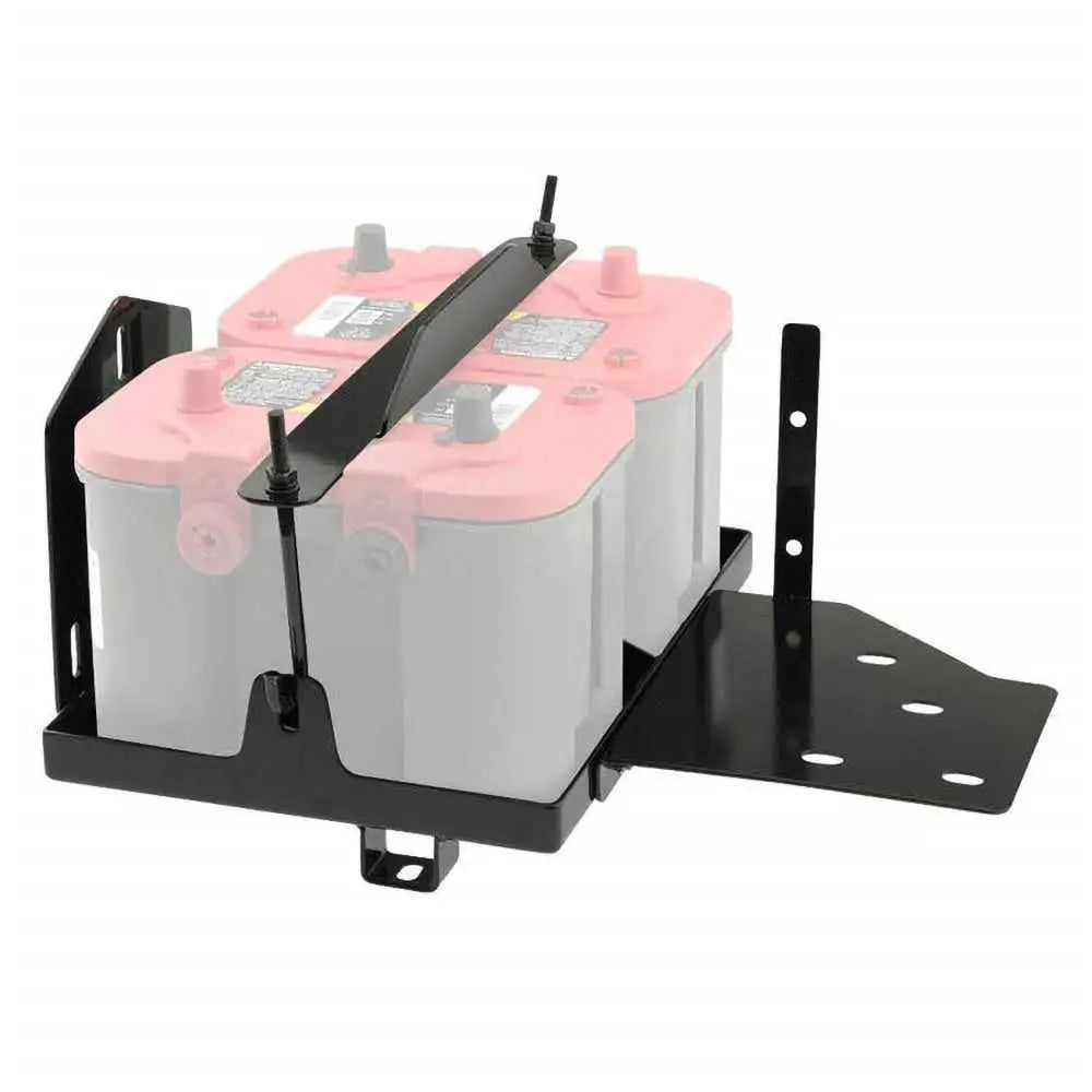 Dobbelt Batterimontasjesett for Optima Smittybilt - Jeep Wrangler Jk 4 d 07-11