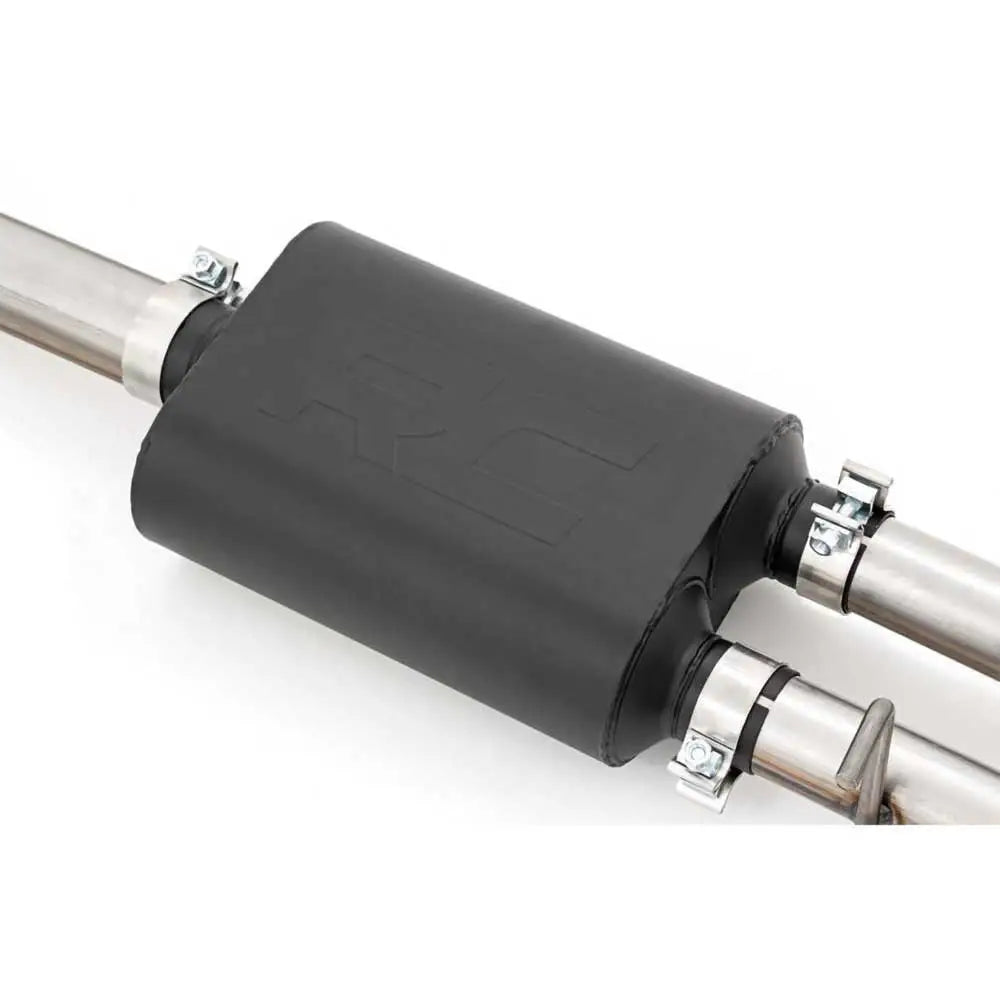 Dobbelt Eksosanlegg 6.2l Rough Country Cat Back - Chevrolet Silverado 1500 19-