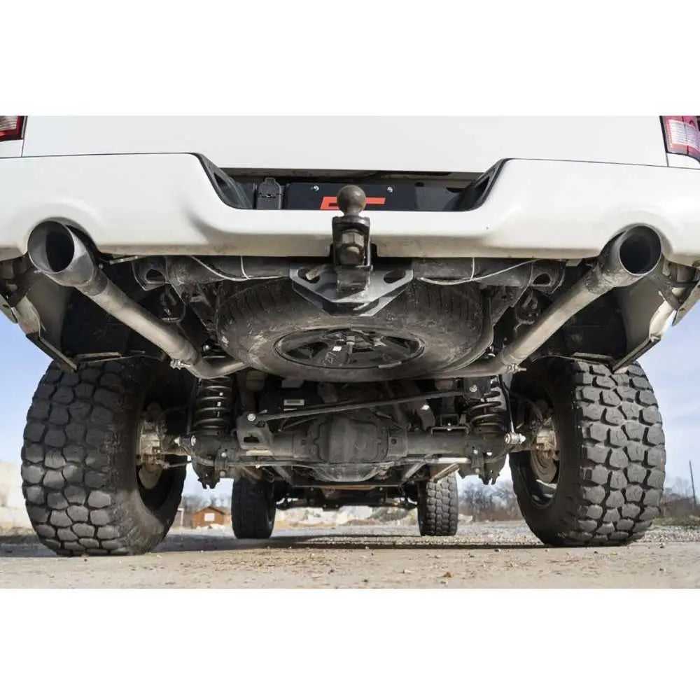Dobbelt Eksosanlegg Rough Country Cat Back - Dodge Ram 1500 Ds 09-18