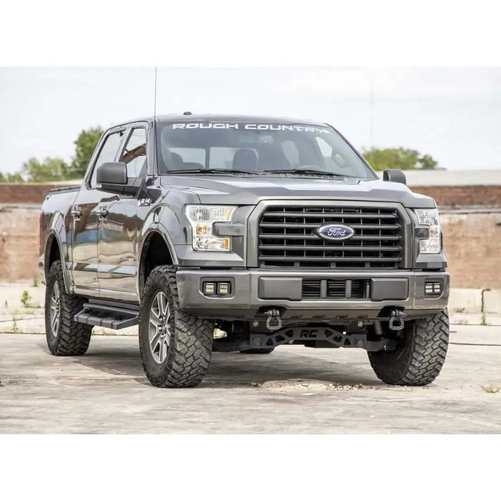 Dobbelt Led-tåkelykter Flombalken Rough Country Black Series - Ford F150 15-17