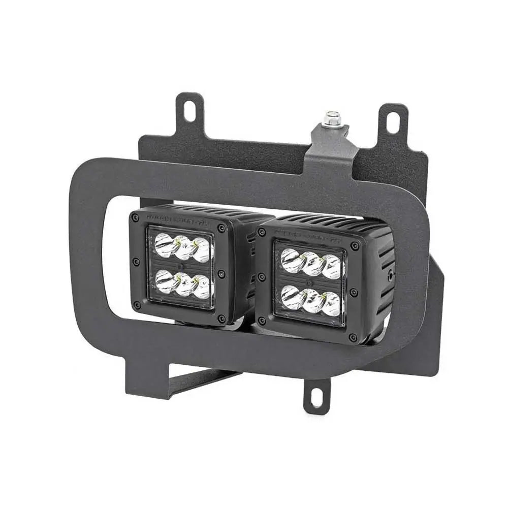 Dobbelt Led-tåkelykter Flombalken Rough Country Black Series - Ford F150 15-17