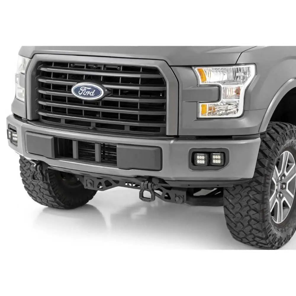 Dobbelt Led-tåkelykter Flombalken Rough Country Black Series - Ford F150 15-17