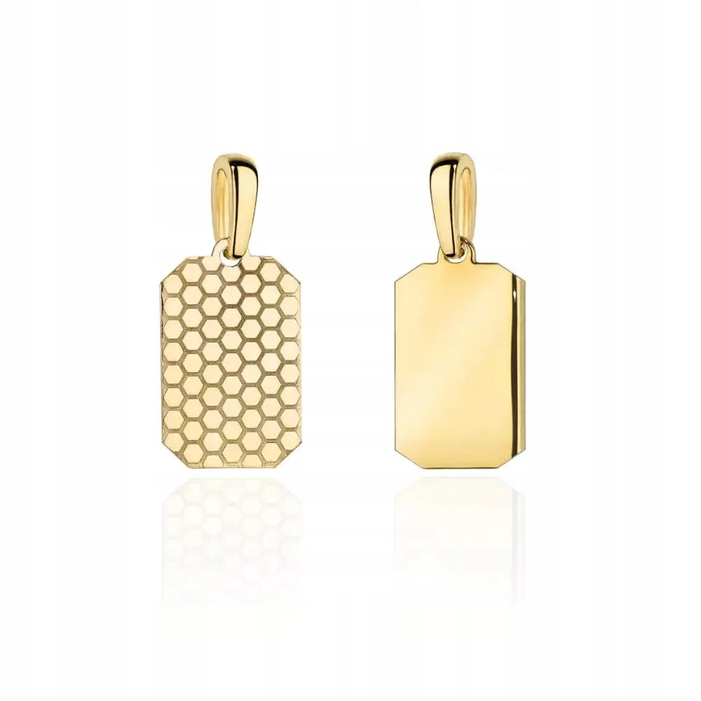 Charm Anheng 14k - Elegant Smykke til Kjede 12x17 Mm