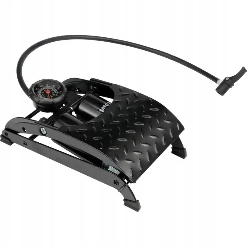 Dobbeltsylinder Fotpumpe med Tilbehør