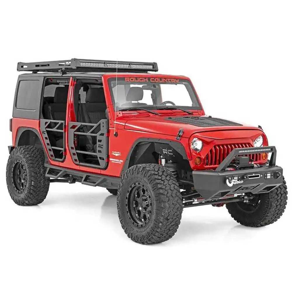 Dører Foran og bak Rough Country - Jeep Wrangler Jk 4 d 07-18