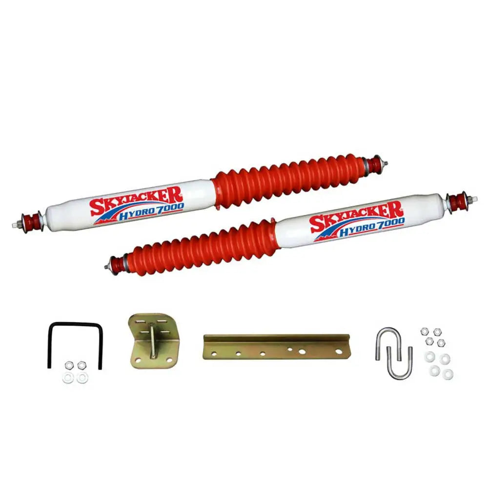 Dual Steering Stabilizer Oil White Skyjacker - Jeep Cj 71-86