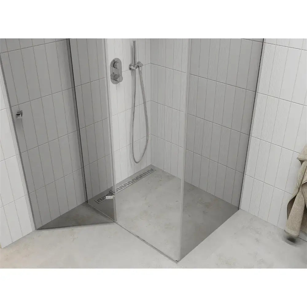 Dusjhjørne 80x90 Cm Krom
