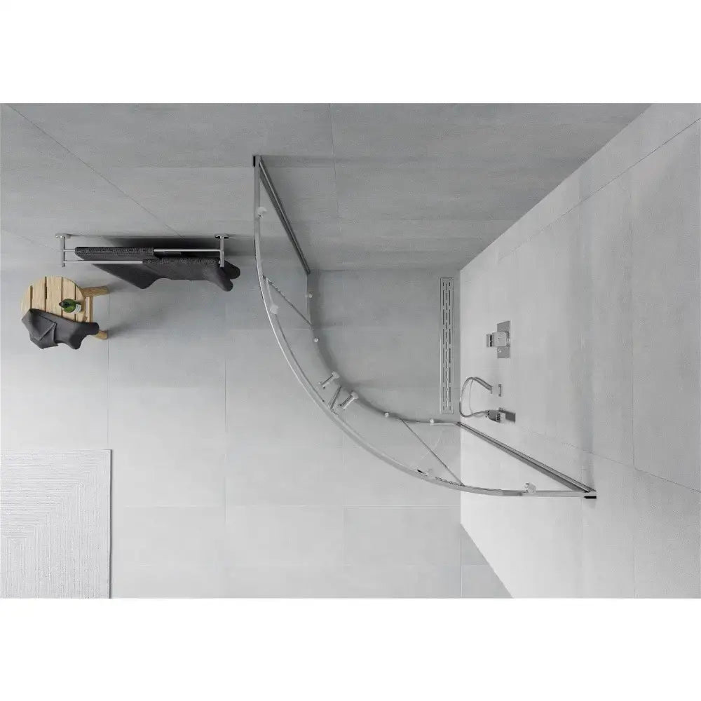 Dusjhjørne 90x90 Cm Krom